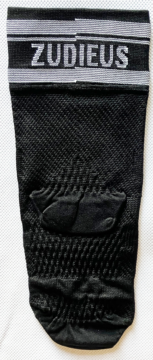 Zudieus 20-30 MMHG Graduated Compression Socks (Black)
